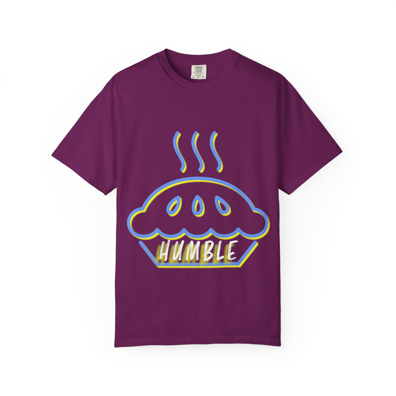 Humble Pie Unisex Garment-Dyed T-Shirt - Fun & Casual Wear for Food Lovers