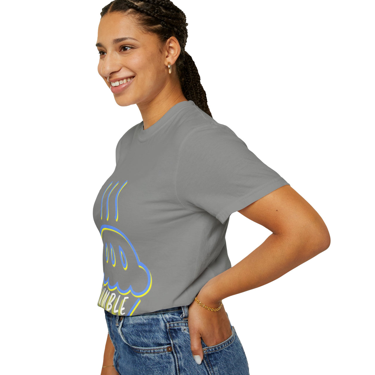 Humble Pie Unisex Garment-Dyed T-Shirt - Fun & Casual Wear for Food Lovers