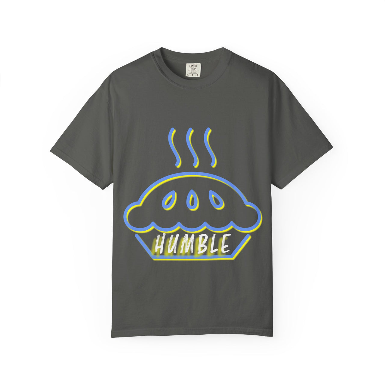 Humble Pie Unisex Garment-Dyed T-Shirt - Fun & Casual Wear for Food Lovers