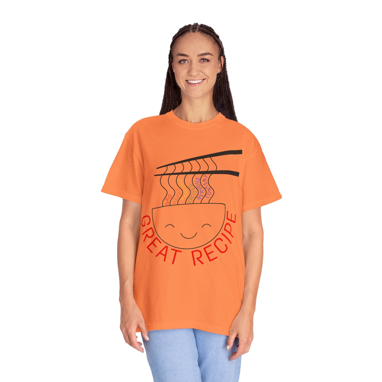 Cute Foodie Graphic T-Shirt - "Great Recipe" Design