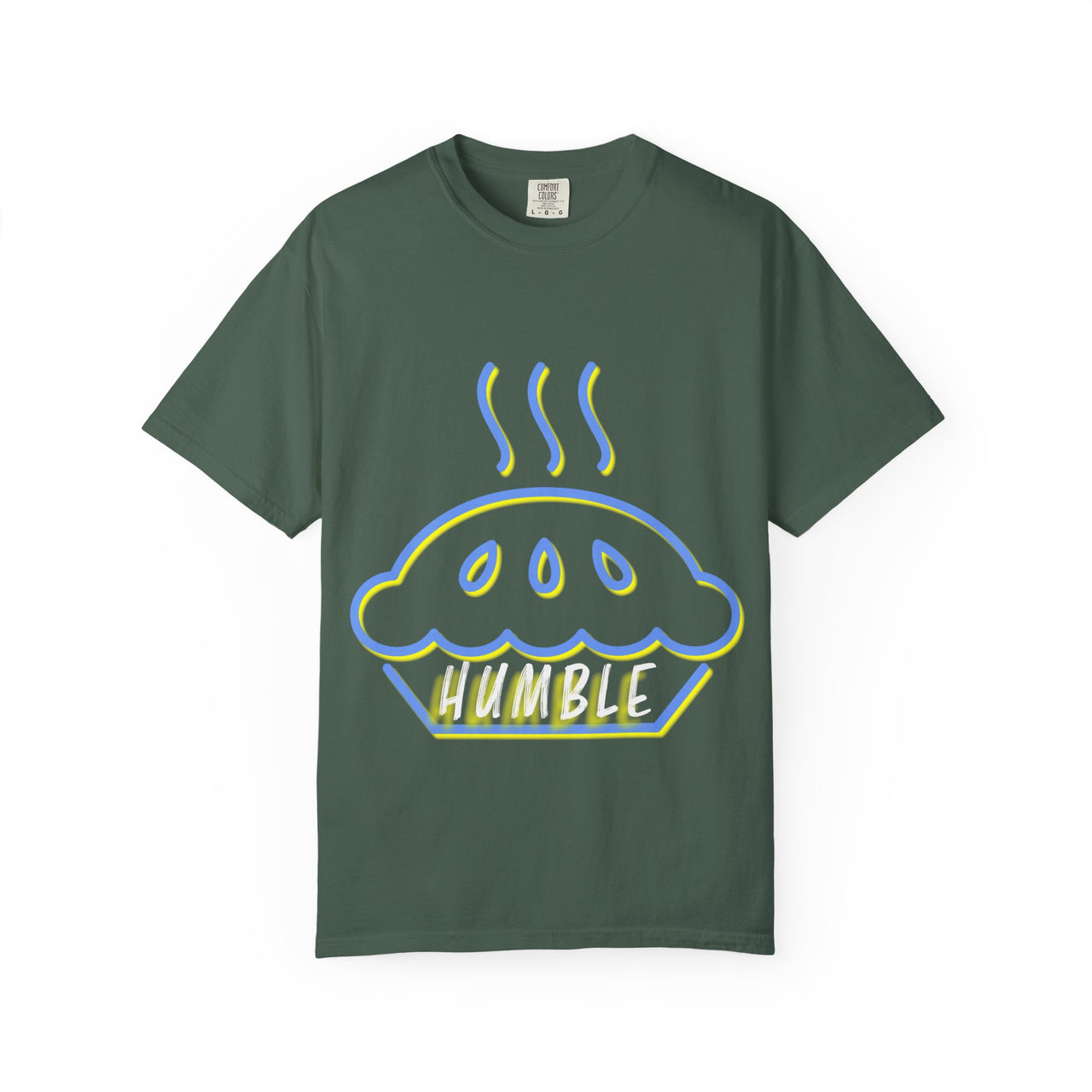 Humble Pie Unisex Garment-Dyed T-Shirt - Fun & Casual Wear for Food Lovers