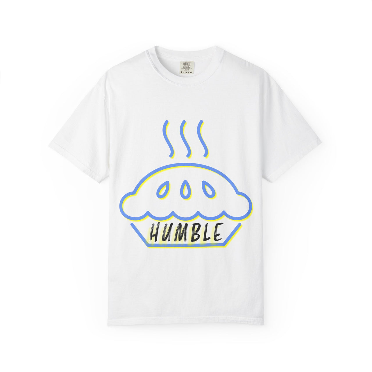 Humble Pie Unisex Garment-Dyed T-Shirt - Fun & Casual Wear for Food Lovers
