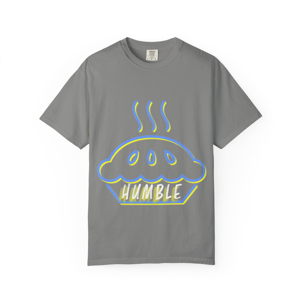 Humble Pie Unisex Garment-Dyed T-Shirt - Fun & Casual Wear for Food Lovers
