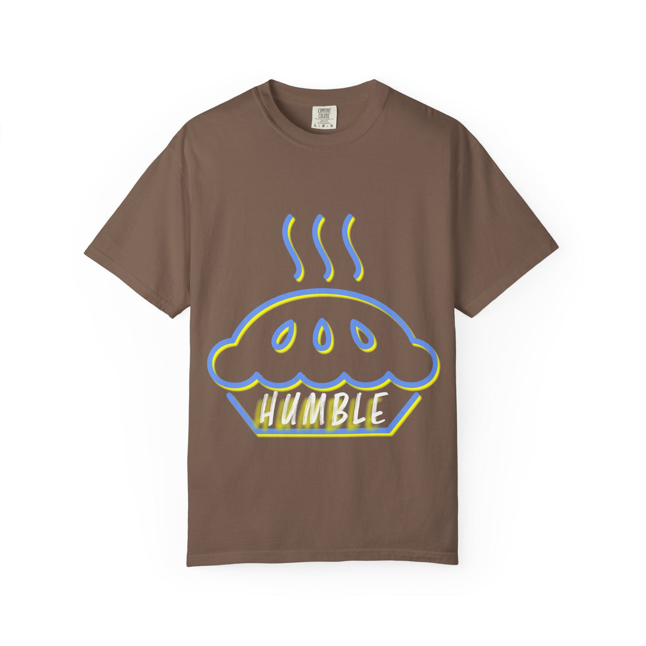 Humble Pie Unisex Garment-Dyed T-Shirt - Fun & Casual Wear for Food Lovers