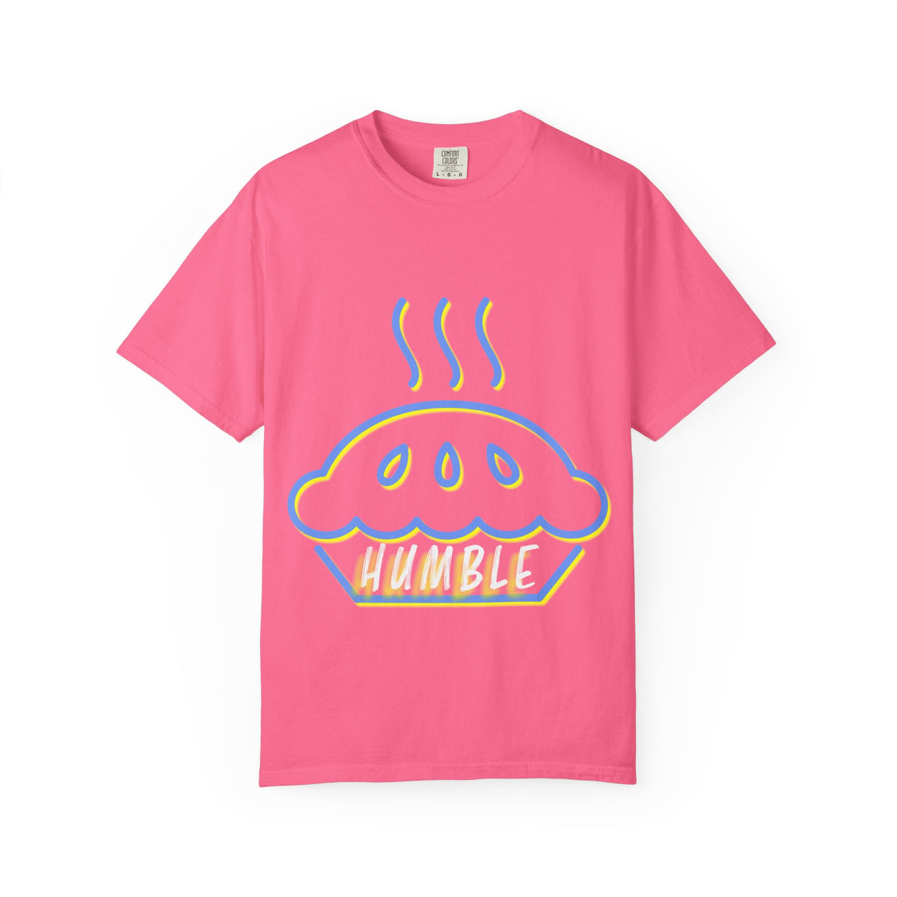Humble Pie Unisex Garment-Dyed T-Shirt - Fun & Casual Wear for Food Lovers