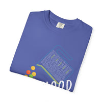 Mood Food T-Shirt - Fun Unisex Garment-Dyed Tee for Food Lovers & Mood Lifting Gifts