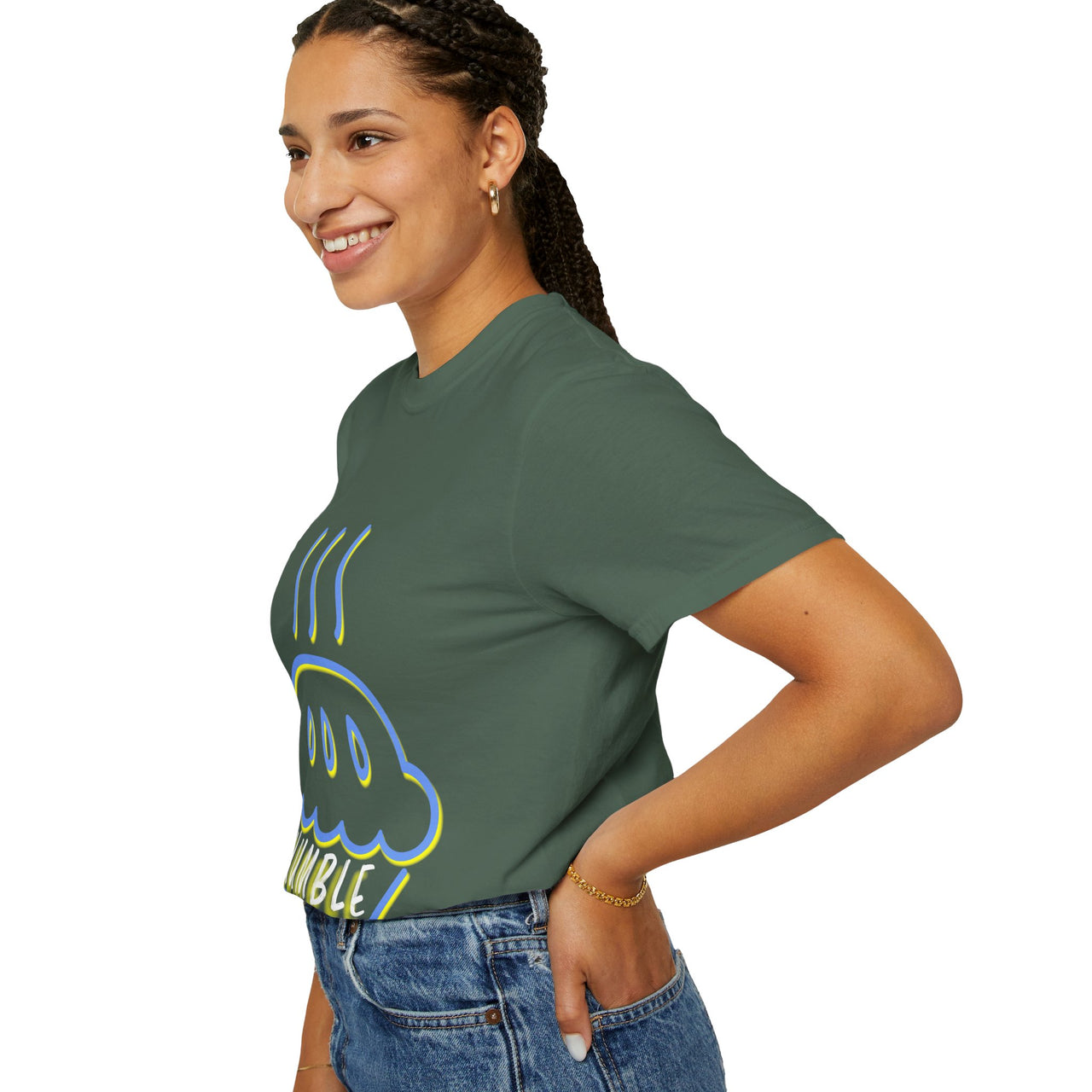 Humble Pie Unisex Garment-Dyed T-Shirt - Fun & Casual Wear for Food Lovers