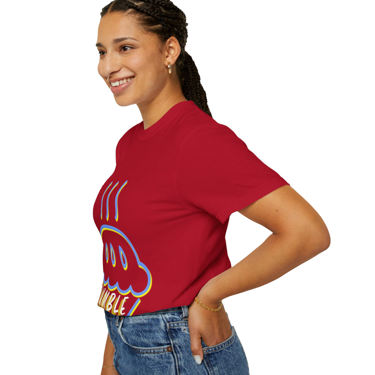 Humble Pie Unisex Garment-Dyed T-Shirt - Fun & Casual Wear for Food Lovers